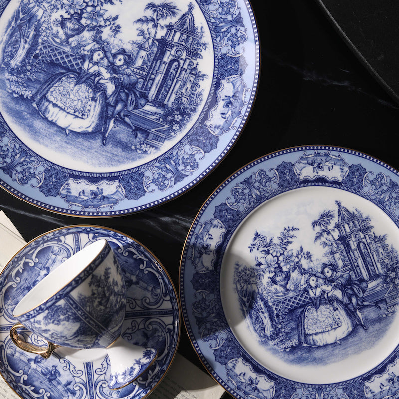 Downton Abbey Bone China Coffee Cup – French Palace Elegance